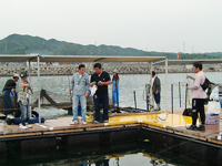 釣座決め・準備